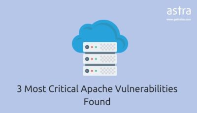 3 Most Common Apache Vulnerability Found