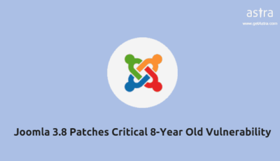 Joomla 3.8 Patches Critical 8-Year Old Vulnerability