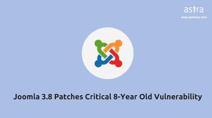 Newly Released Joomla 3.8 Patches Critical 8-Year Old Vulnerability