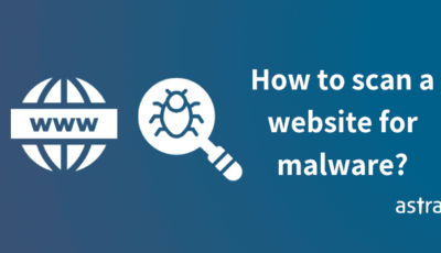 How to scan website for malware