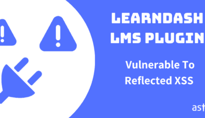 LearnDash LMS Plugin Vulnerability
