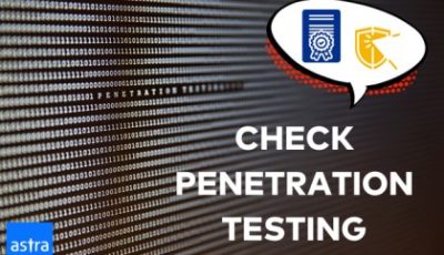 CHECK Penetration testing