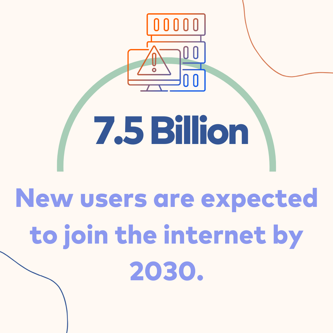 7.5 billion new internet users