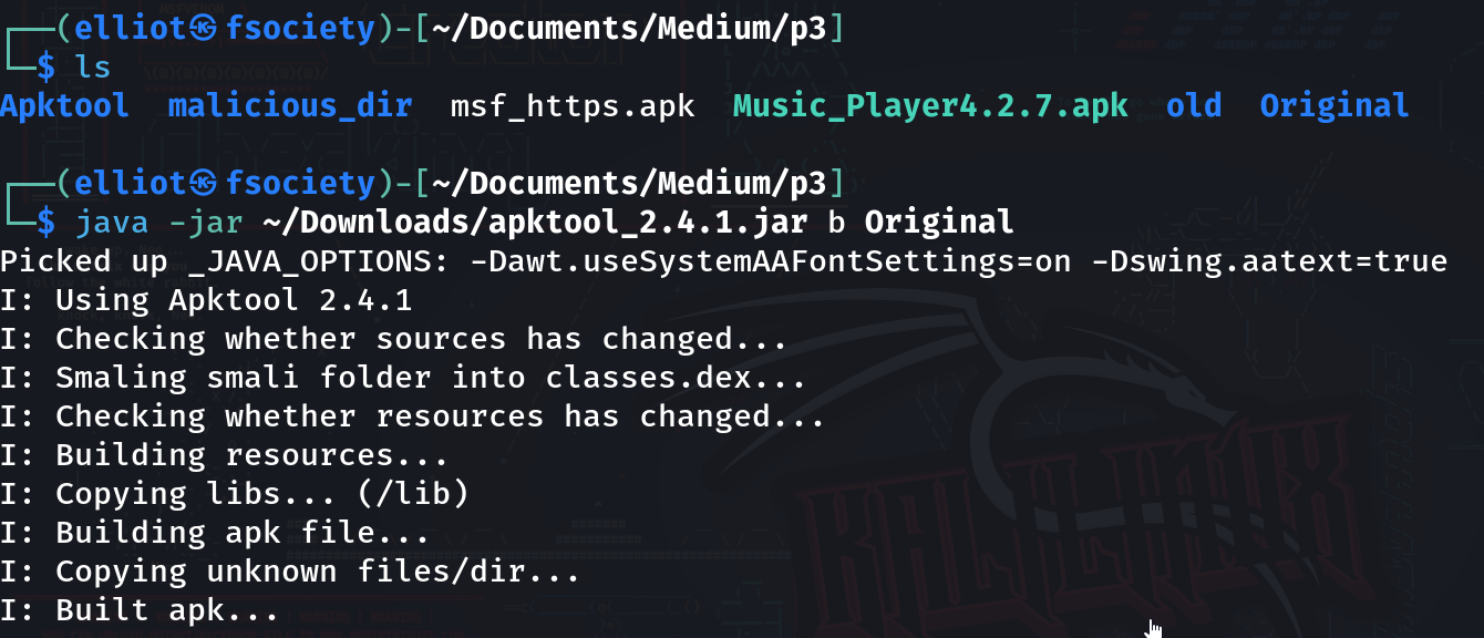 apktool dashb